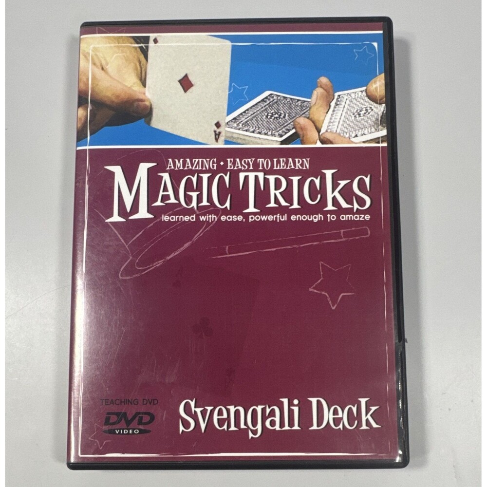Magic Makers Magic Tricks: Svengali Deck Teaching DVD 2008 Tall Case MPN 2102